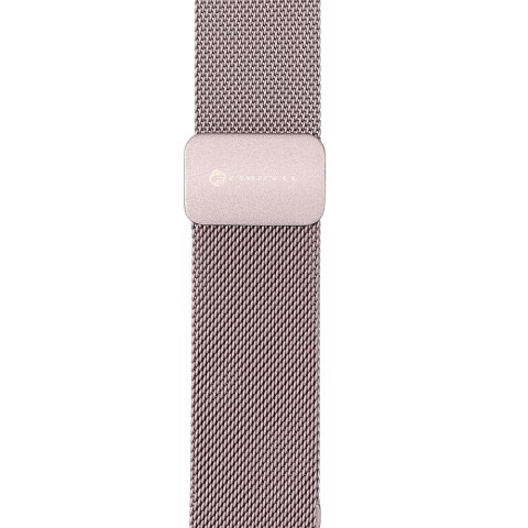 Pasek do Apple Watch Forcell F-Design FA14 magnetyczny stal 38 / 40 / 41 mm różowy